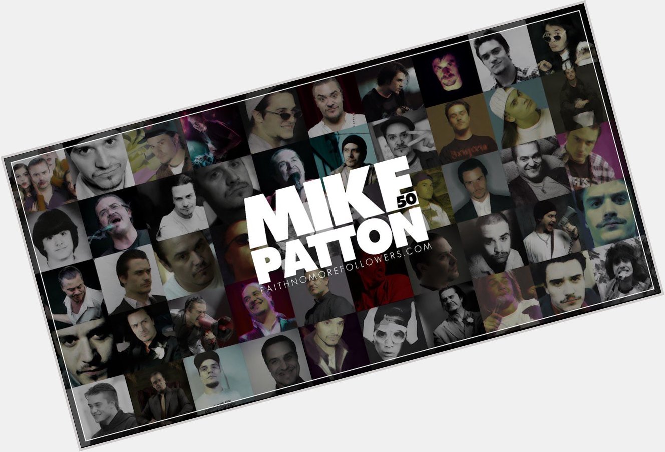Happy birthday 50th Mike Patton! Read his history. 