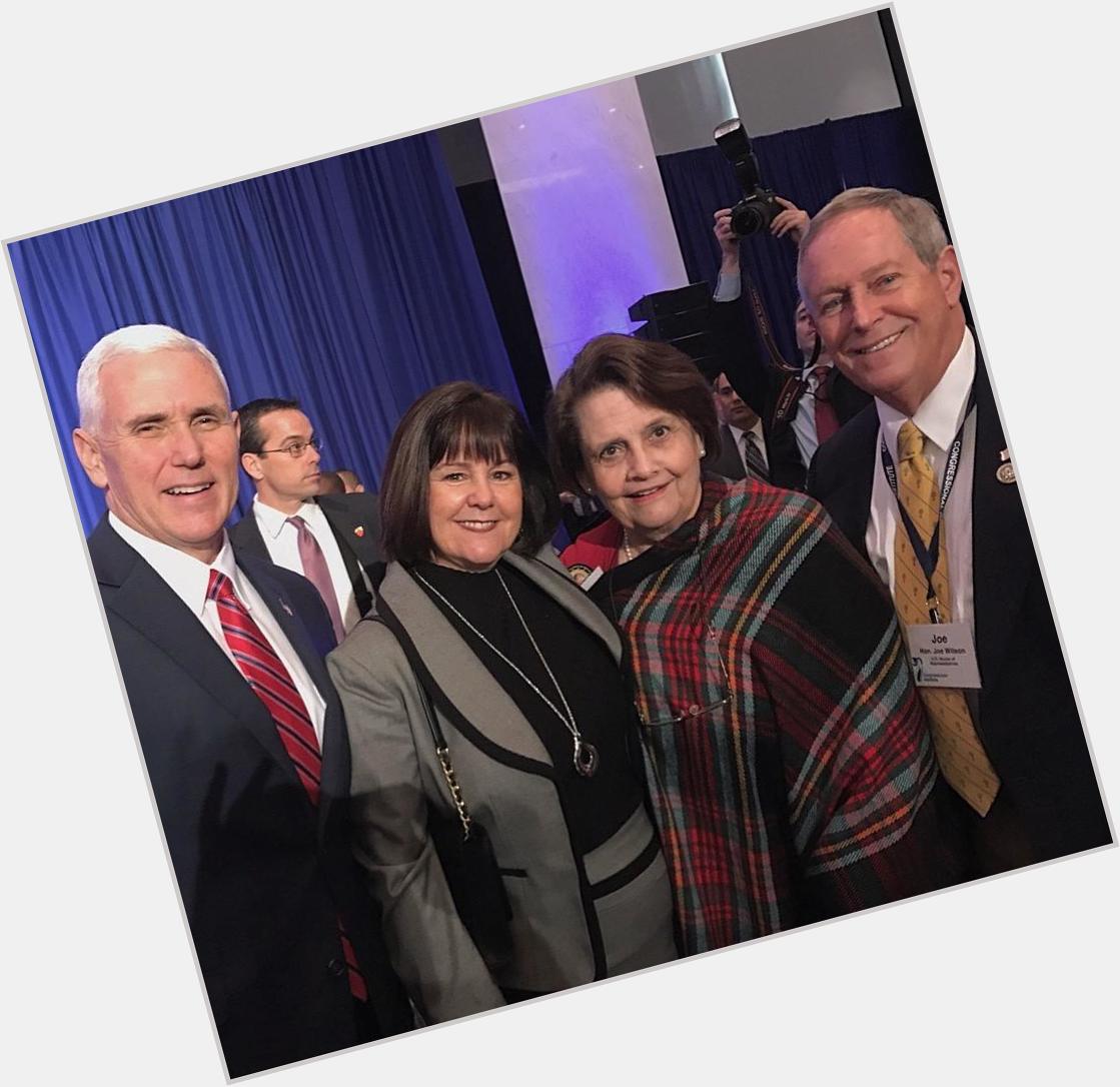 I would like to wish a very happy birthday to former colleague and longtime friend, Mike Pence! 