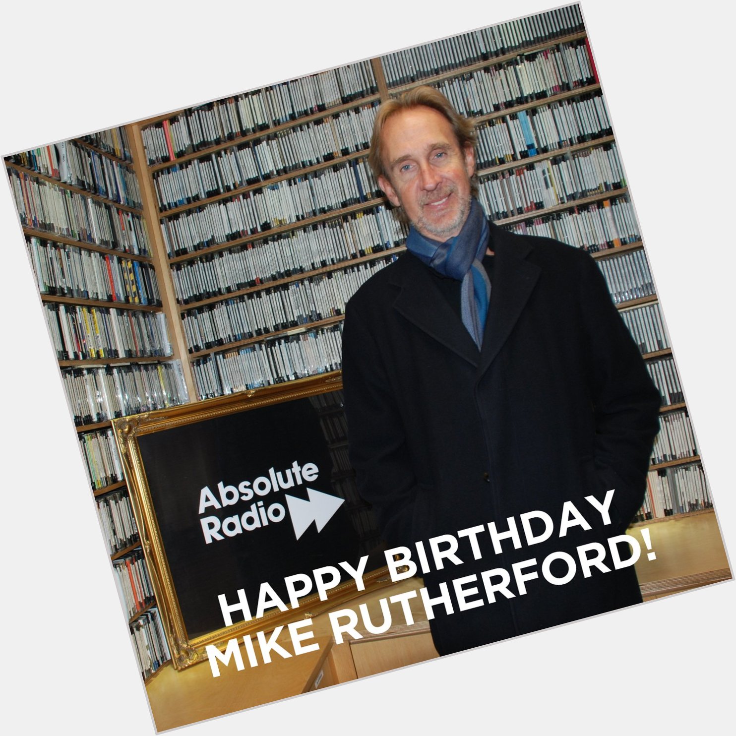 A very happy birthday to Mike Rutherford of Genesis, Mike + The Mechanics and more! 