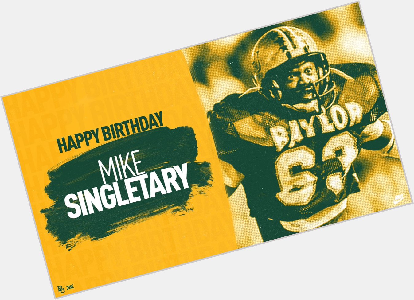  Happy birthday to HOF LB, Mike Singletary 
