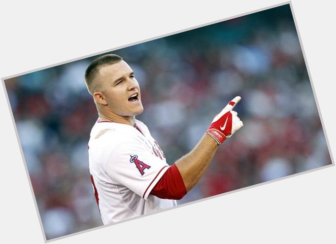 Happy 23rd birthday to superstar Mike Trout. 