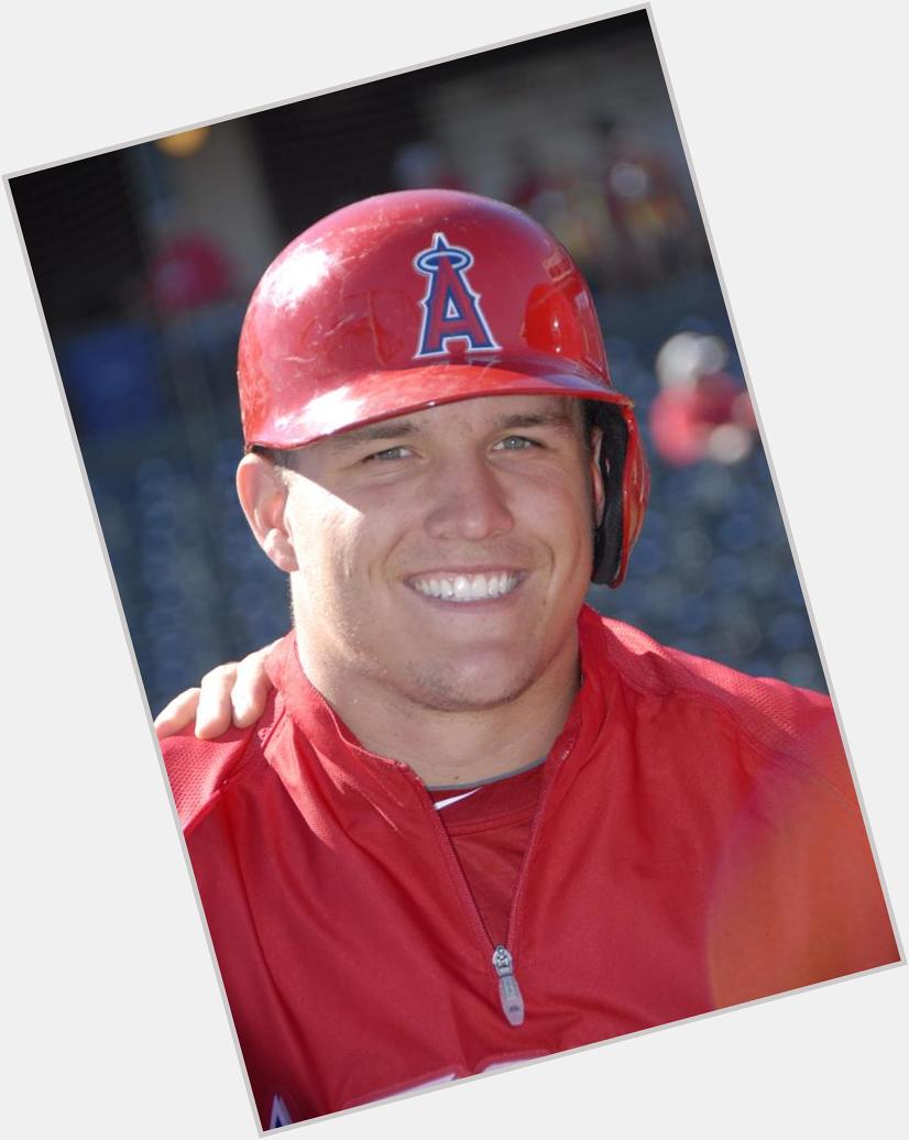  Happy Birthday Mike Trout! Thanks for posing for my camera. 