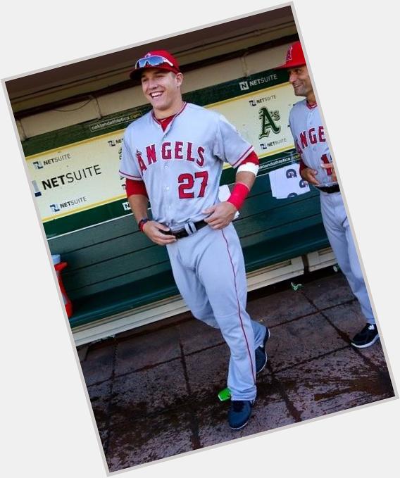 Happy 23rd birthday Mike Trout 