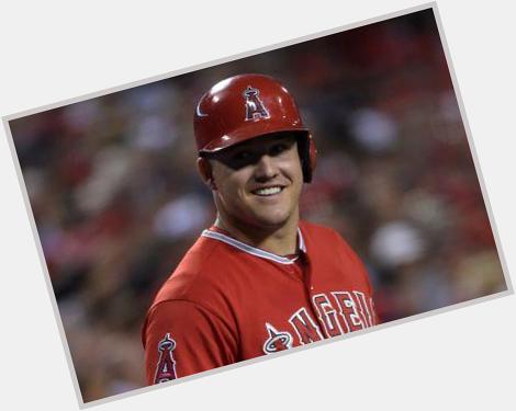 Happy Birthday, Mike Trout!  