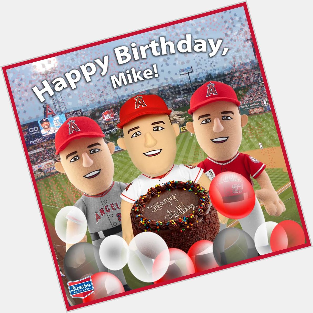 Happy 24th Birthday to LA Angel Superstar Mike Trout!  