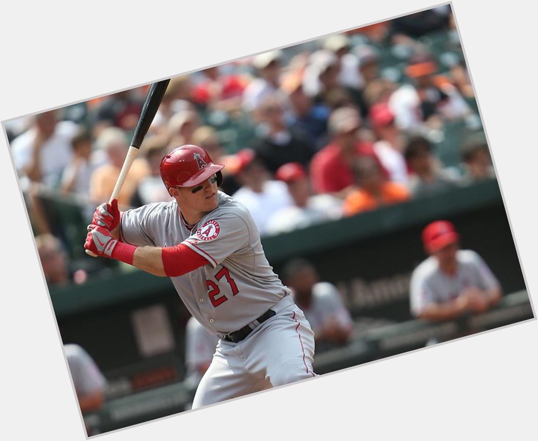Happy 24th birthday to the best player in the game, Mike Trout. Yes I said best player, and yes I said 24 