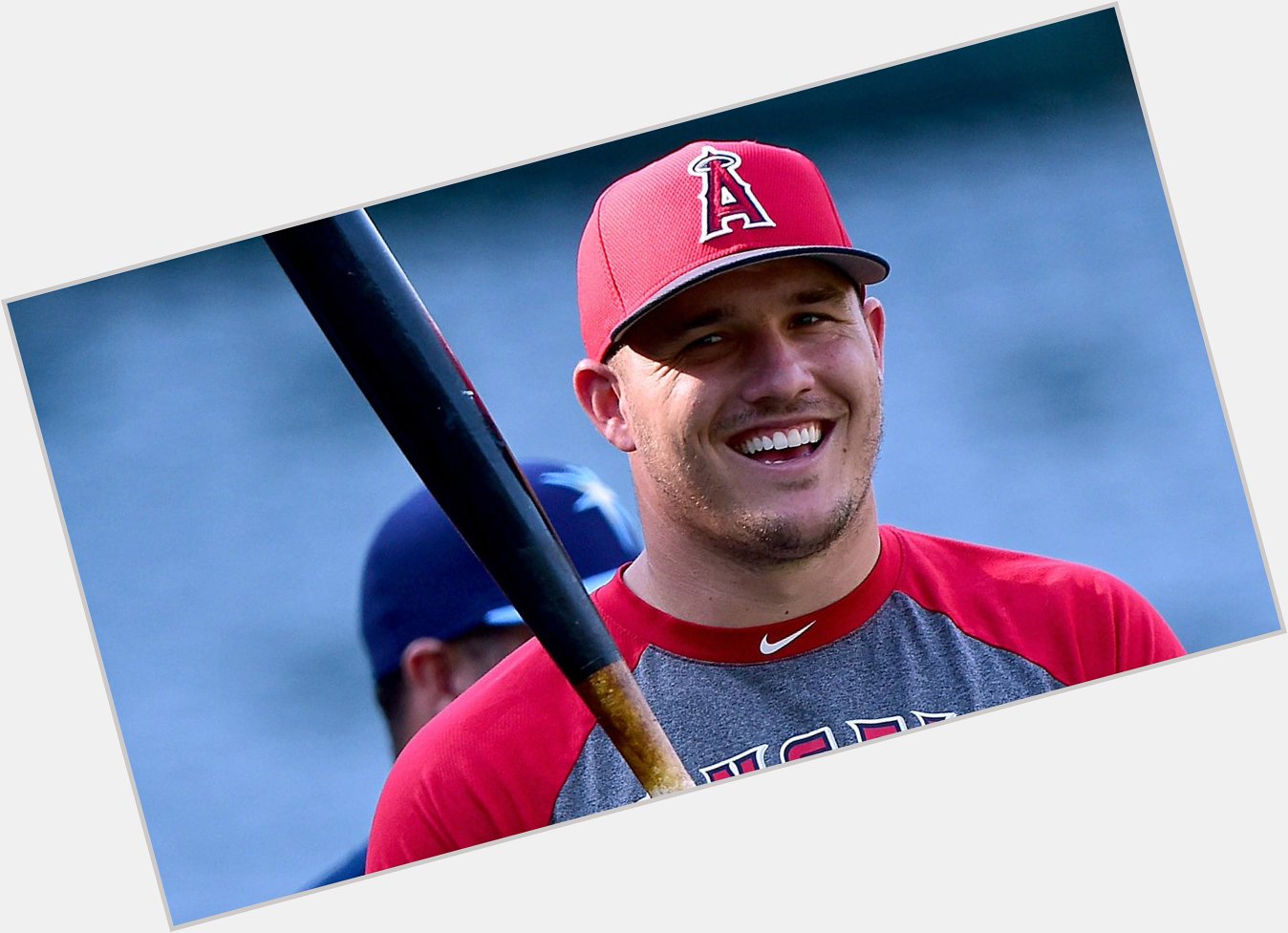 Happy 26th birthday to Angels outfielder Mike Trout, who is decent at baseball. 