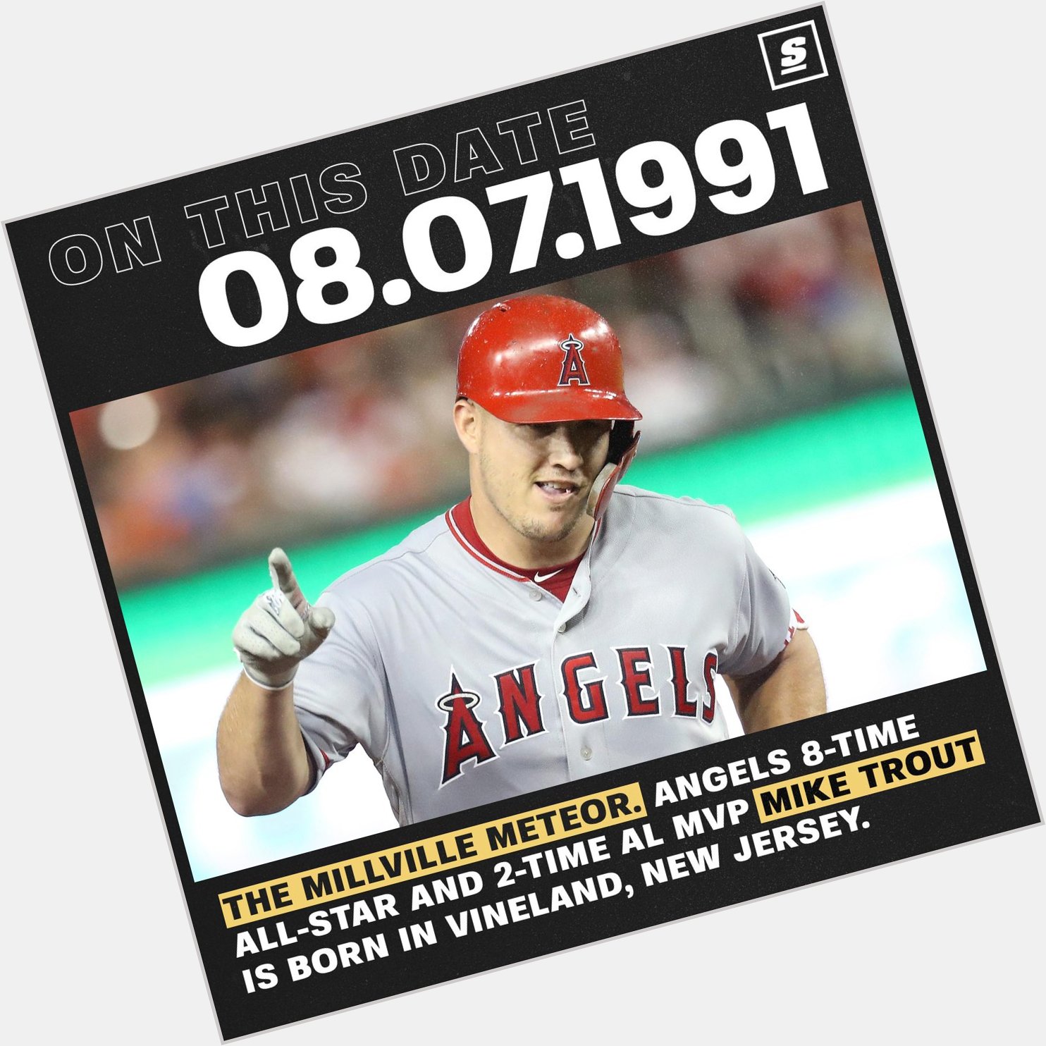 Happy 28th bday, Mike Trout! 