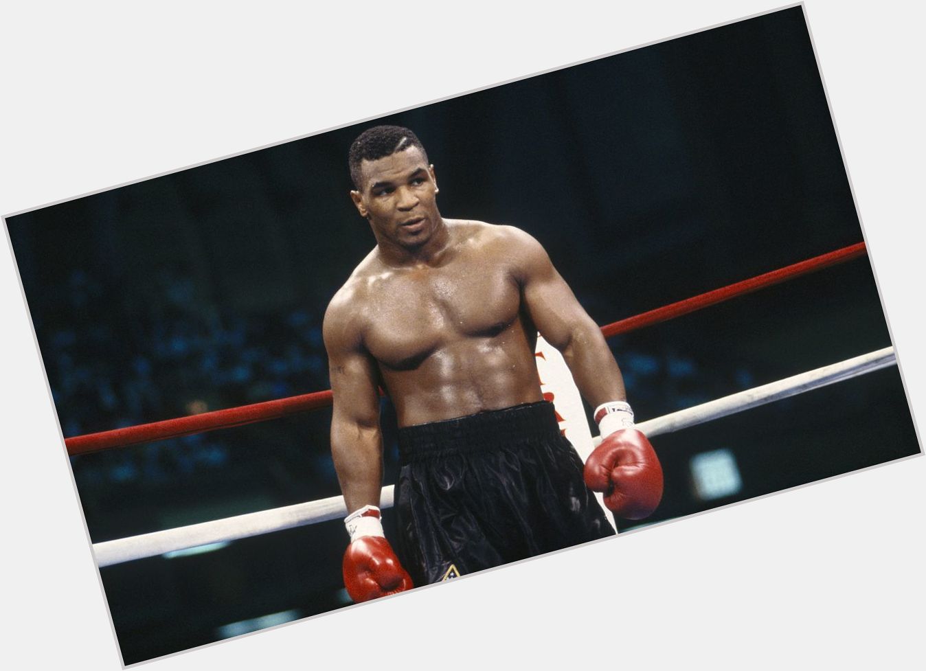 Happy 51st bday to \"Iron\" Mike Tyson, who struck fear in every opponent he fought in the mid/late 80s 