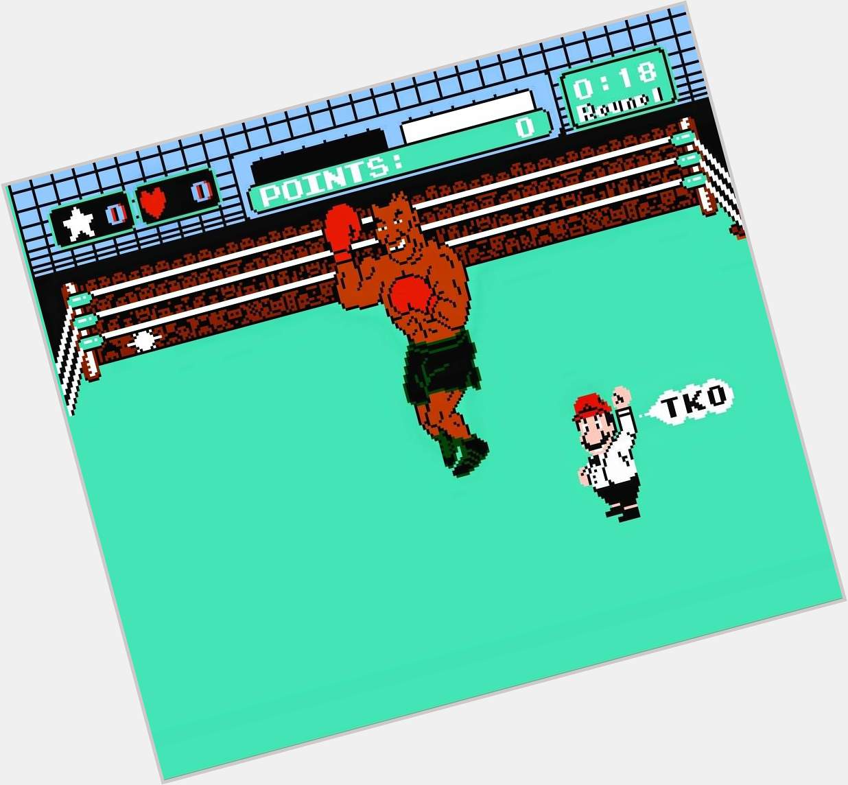 Happy birthday to \"Iron\" Mike Tyson.  I beat you once.  By decision. 