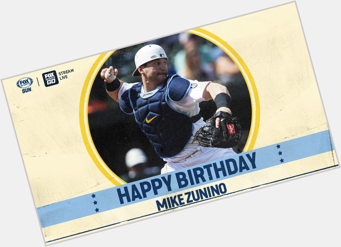 Happy Birthday, Mike Zunino  ! 