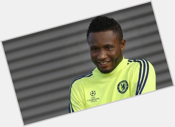 Happy birthday to my most favorite footballer of all time Jon Mikel Obi. More playing success to you.   