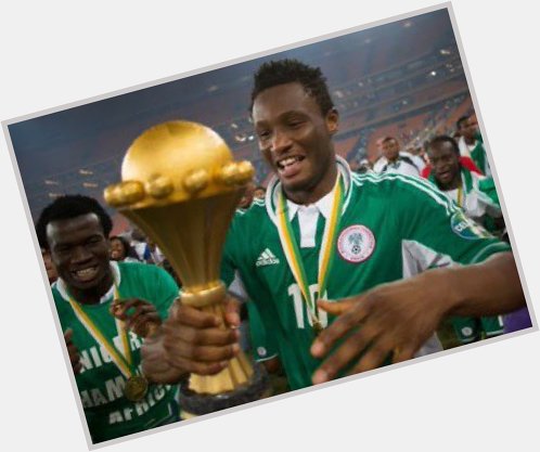 Happy birthday to Mikel Obi. If only our current crop of eagles had a midfielder like you. 