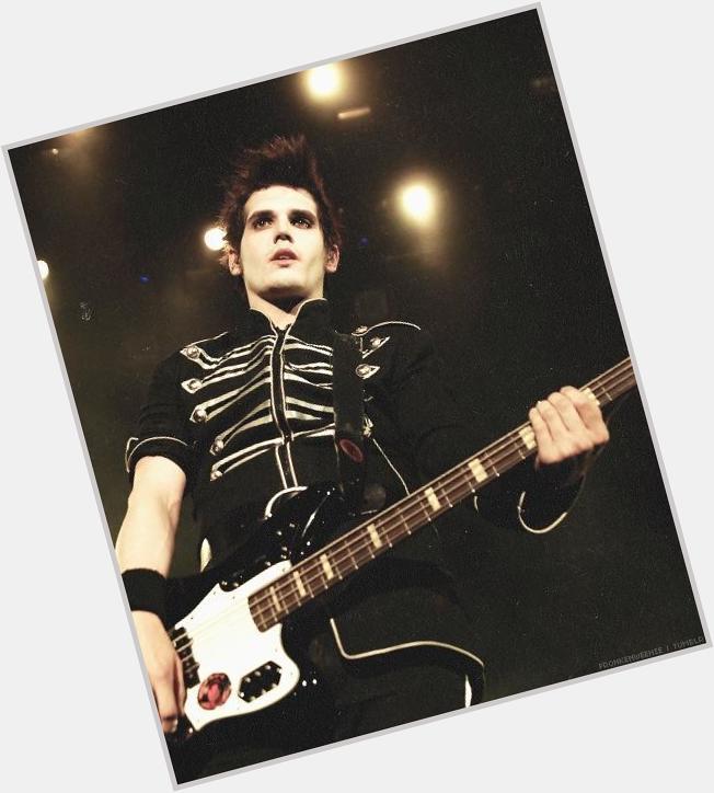 HAPPY BIRTHDAY MIKEY WAY. 
I hope its awesome. 
(I had candles but my camera stopped working) 