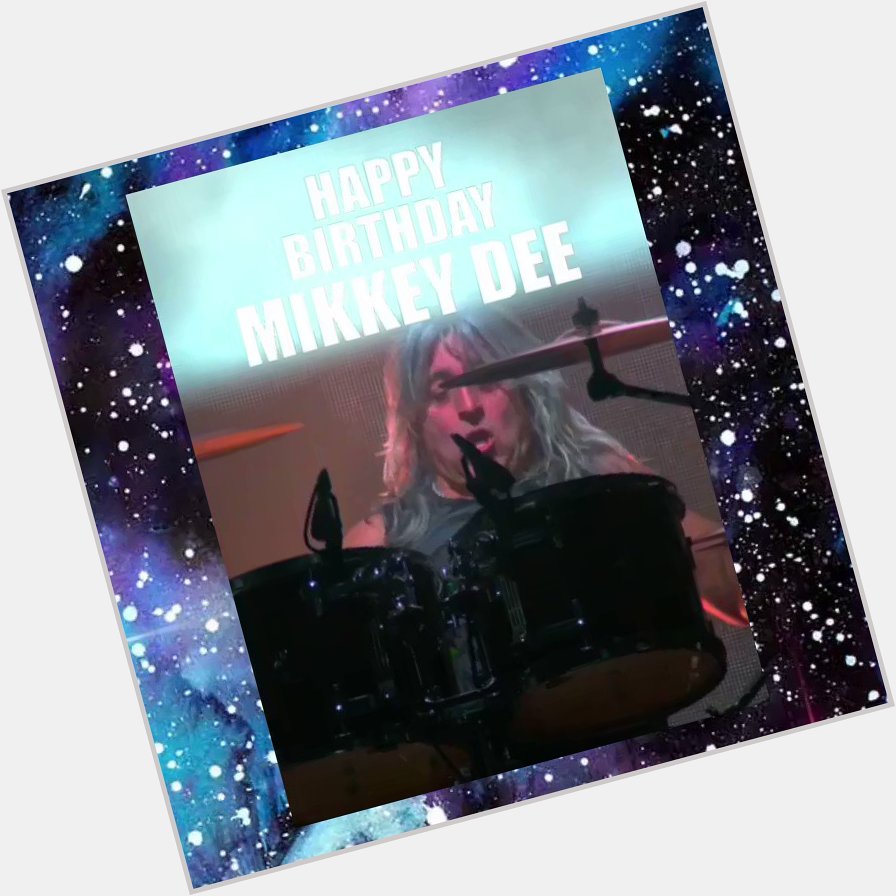 Cheers to the man who keeps us all on beat!! Help us wish a Happy Birthday to MIKKEY DEE   