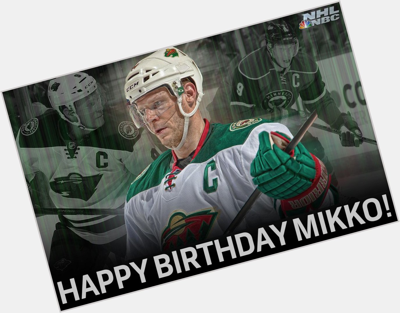 Happy Birthday Mikko Koivu! 