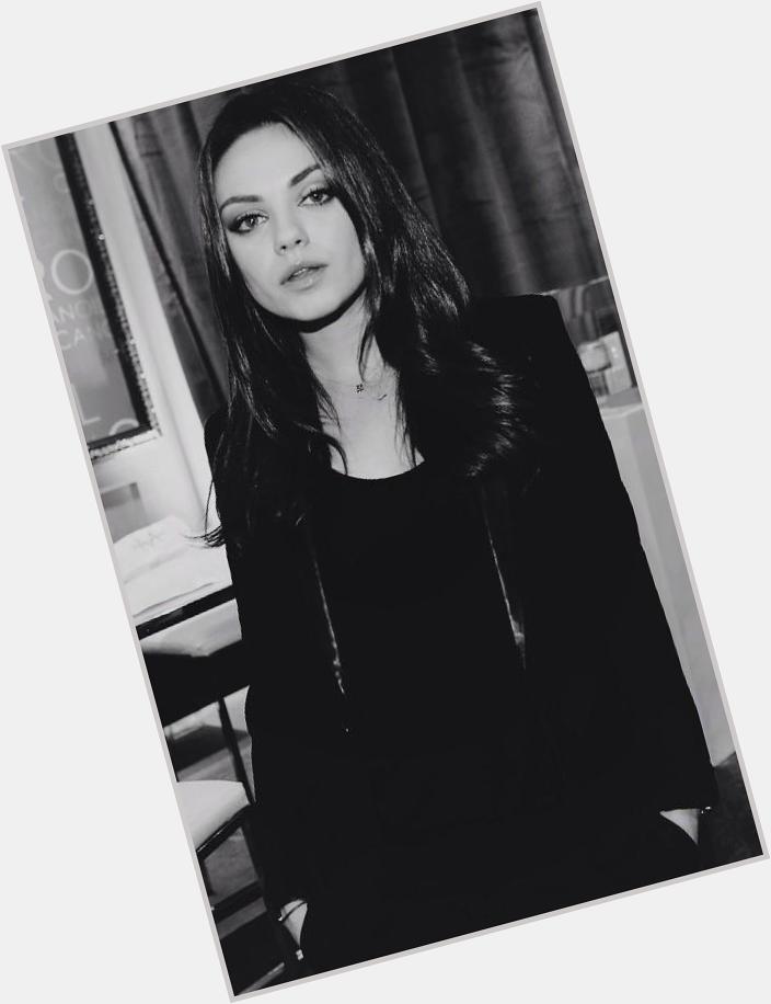 How could I forget- happy belated birthday to our favorite Mila Kunis. You and Ashton are gonna have beautiful babies 