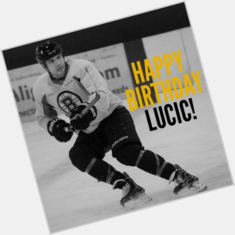 Happy birthday Milan Lucic!  