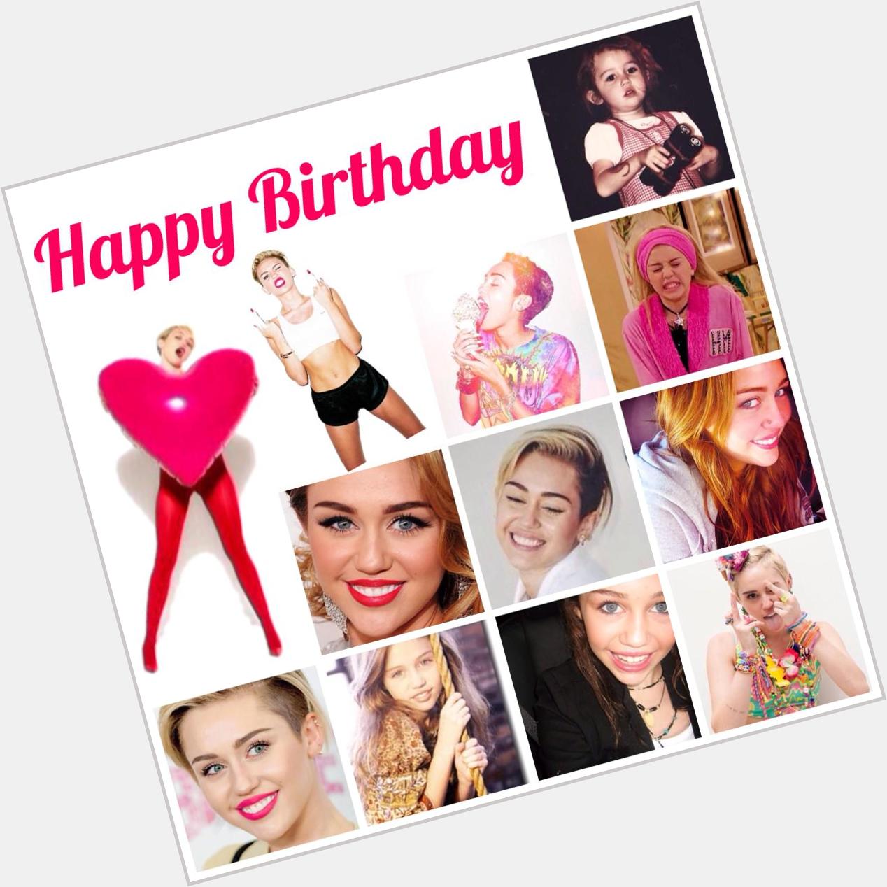 Happy 22th Birthday Miley    1                  Miley Cyrus 
