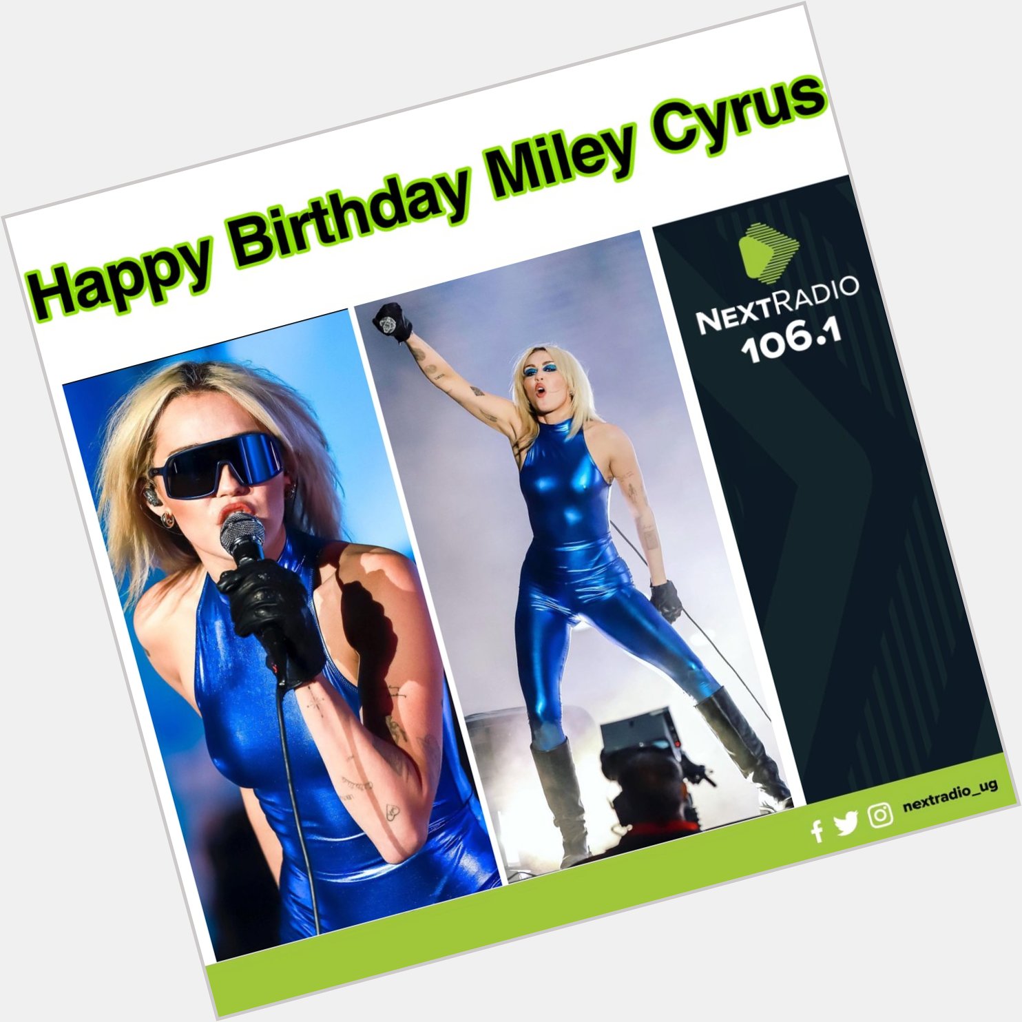 Happy Birthday Miley Cyrus.  