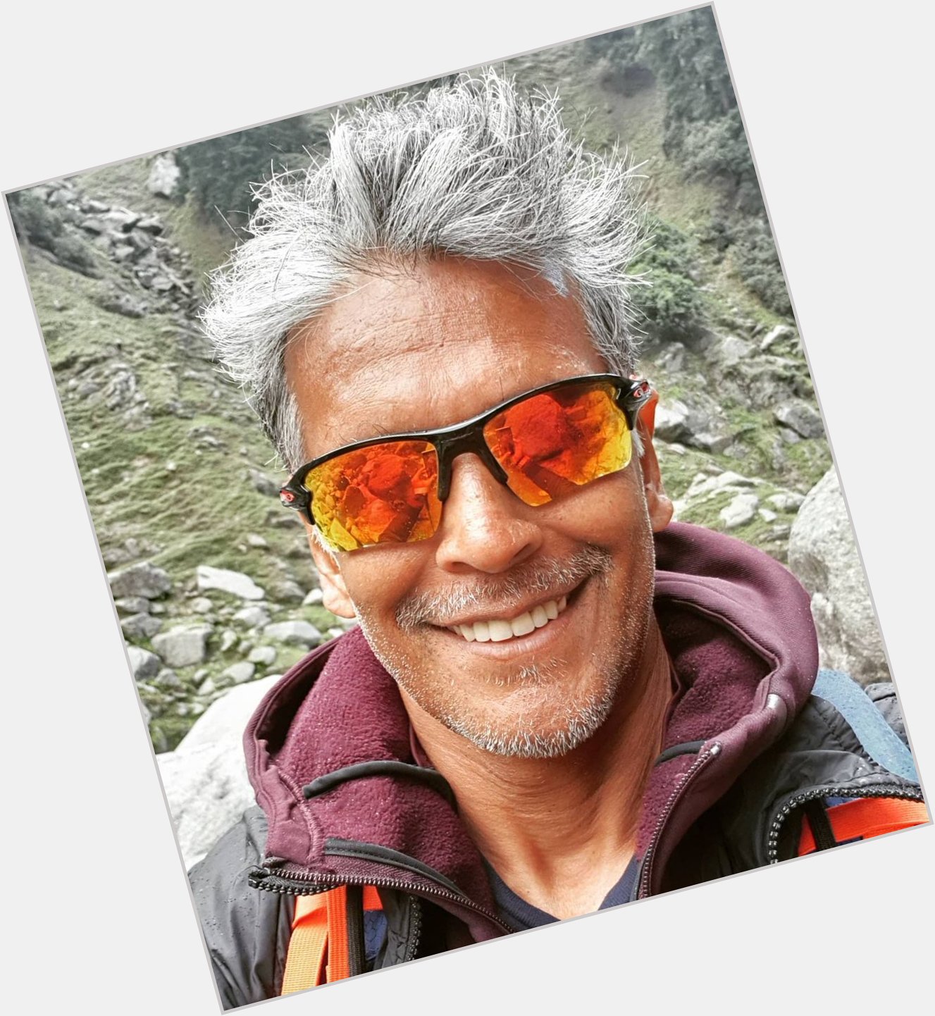 Thanks for being inspiration sir happy birthday Milind Soman 