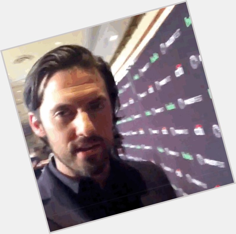 Happy 40th birthday Milo Ventimiglia! hope you had a great day! here\s that one time I subtly photobombed you! 