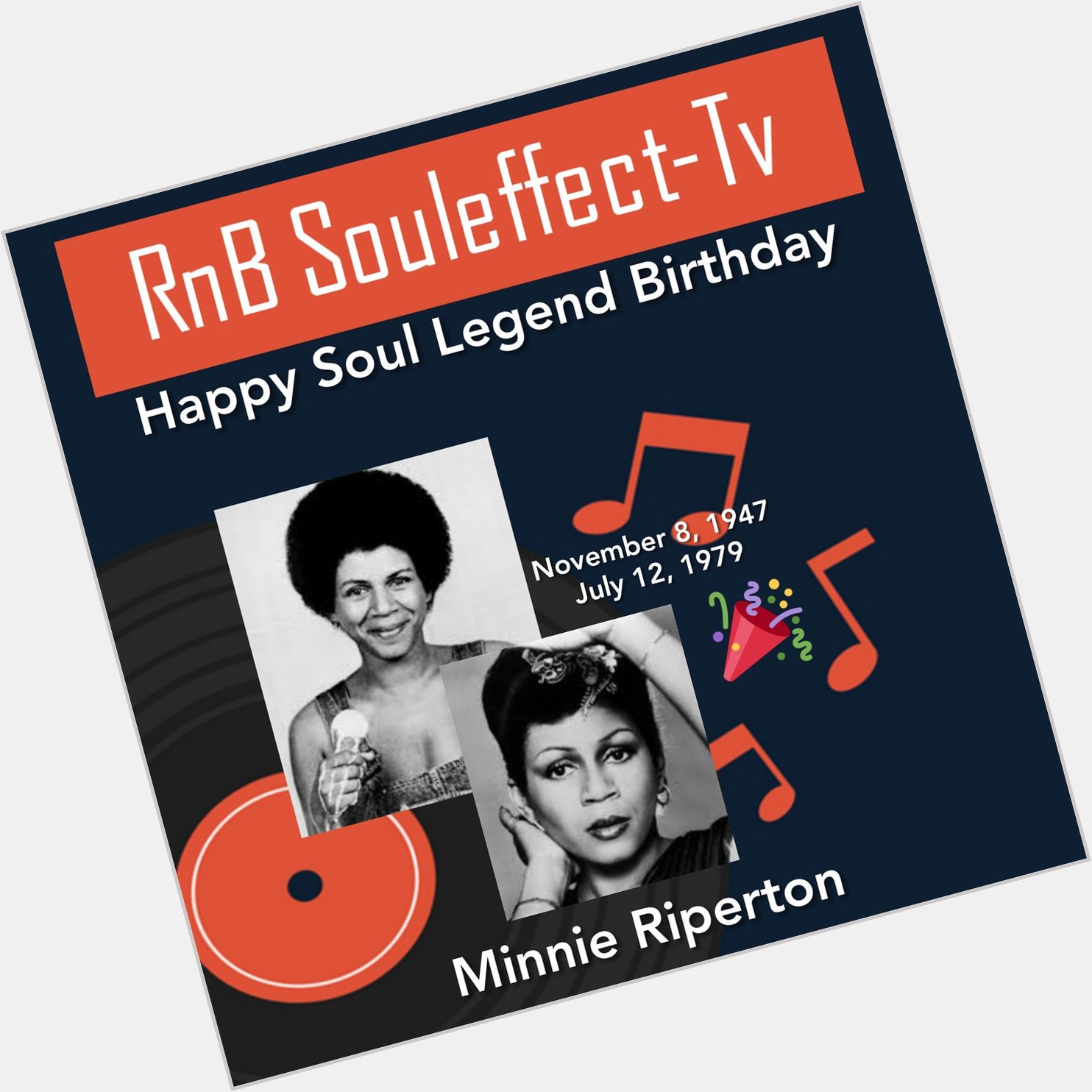 Happy Soul Legend Birthday Minnie Riperton 