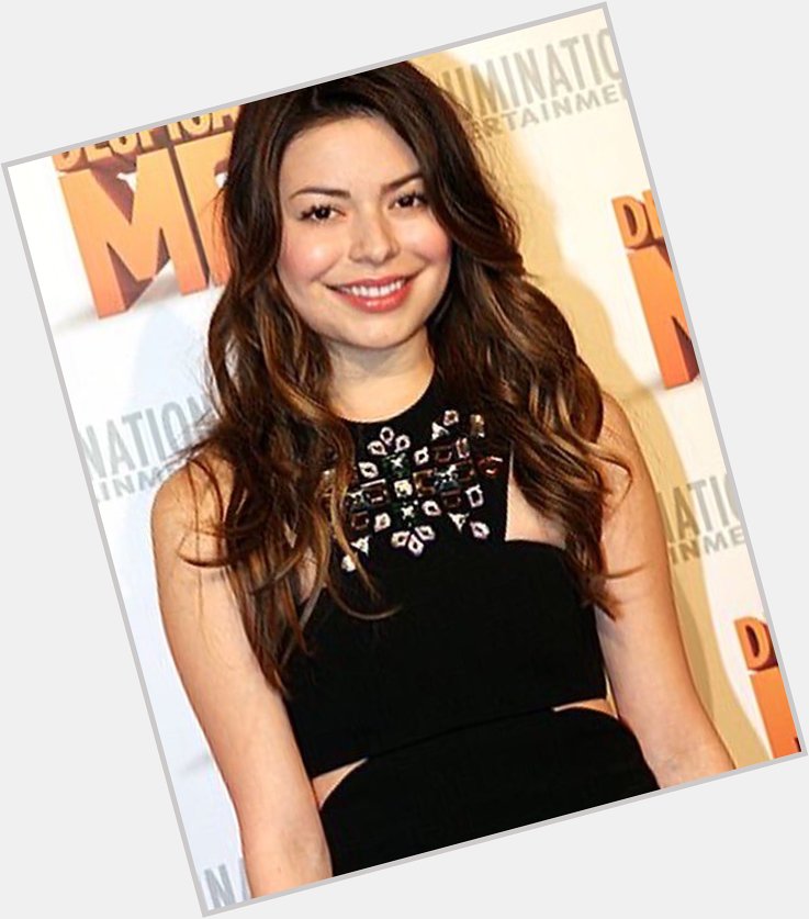 Happy belated 29th birthday to Miranda Cosgrove her bday is May 14th      