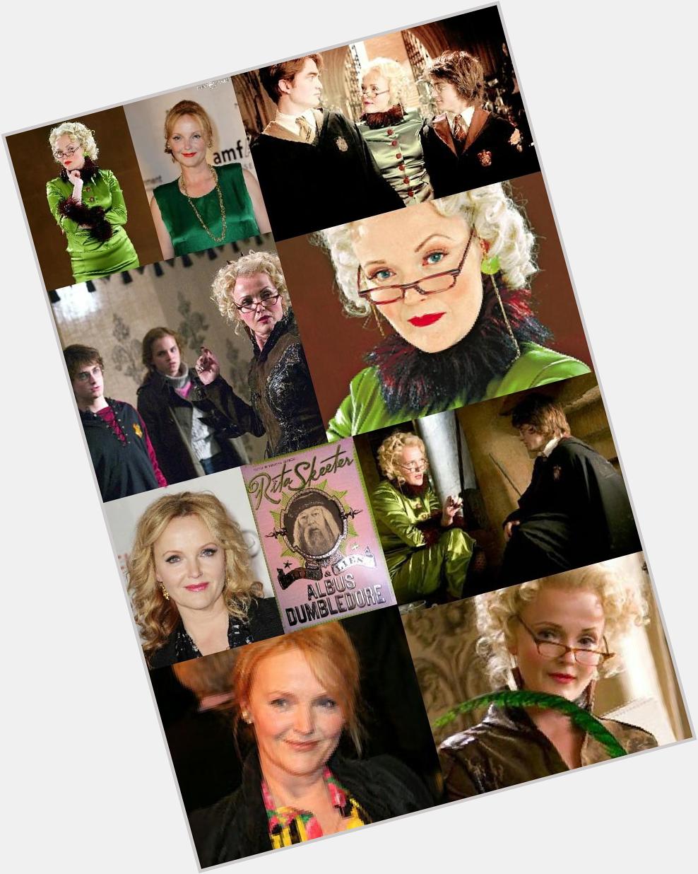 Happy birthday to Miranda Richardson who plays Rita Skeeter in and the goblet of fire  