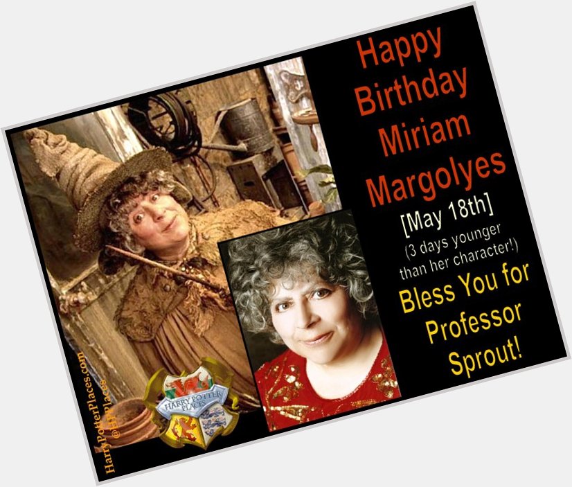 Happy Birthday to Miriam Margolyes 