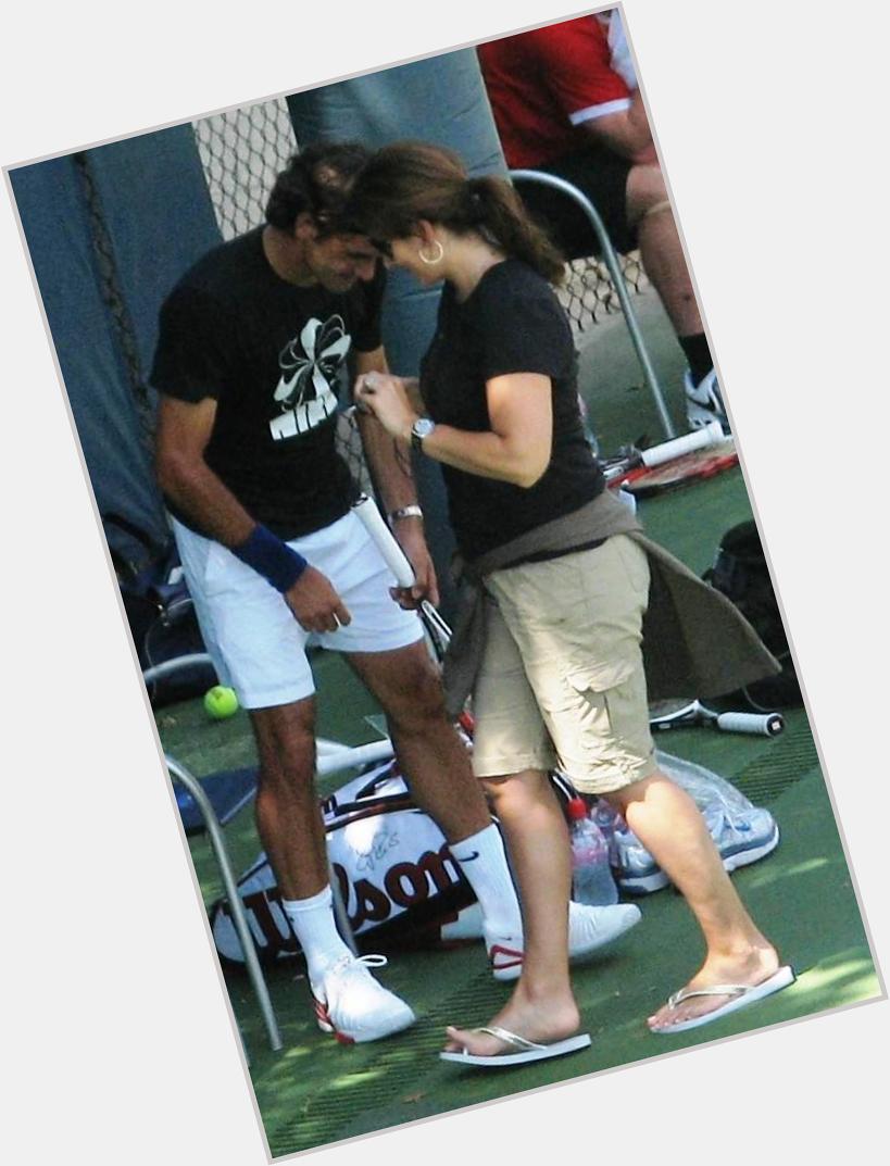 Happy Birthday to the First Lady of Tennis - Mirka Federer!    Thanks for being there for Rog, Mirka  