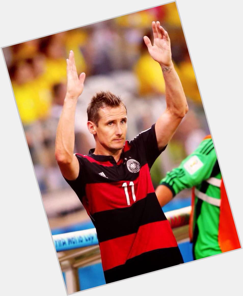 Happy 37th birthday Miroslav Klose! 