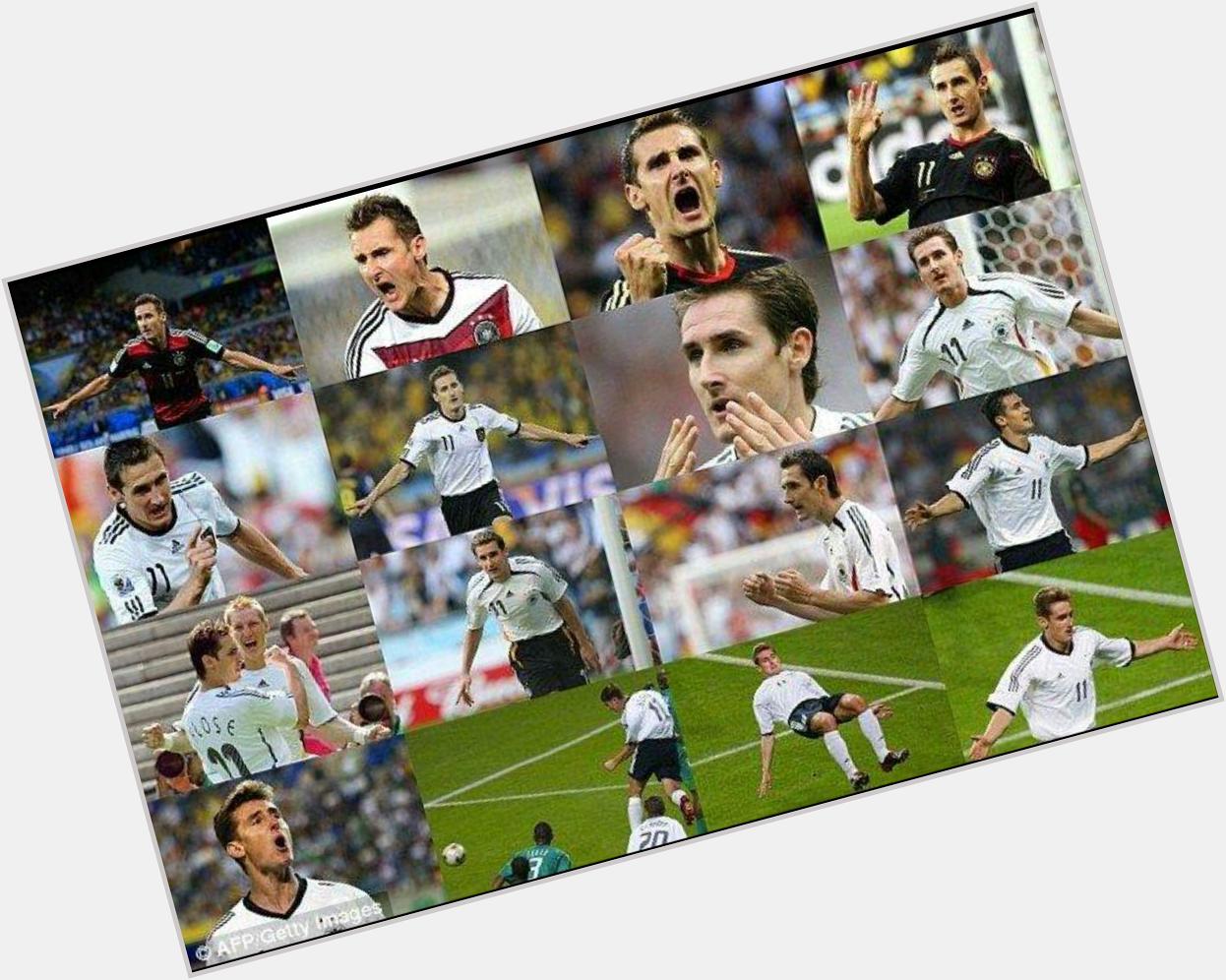 Happy birthday to Miroslav Klose!    