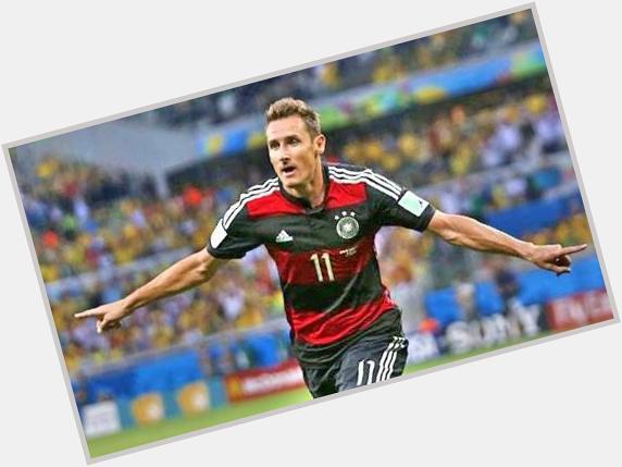 Happy 37th birthday to Klose, the all-time World Cup record goal-scorer with 16 goals. 