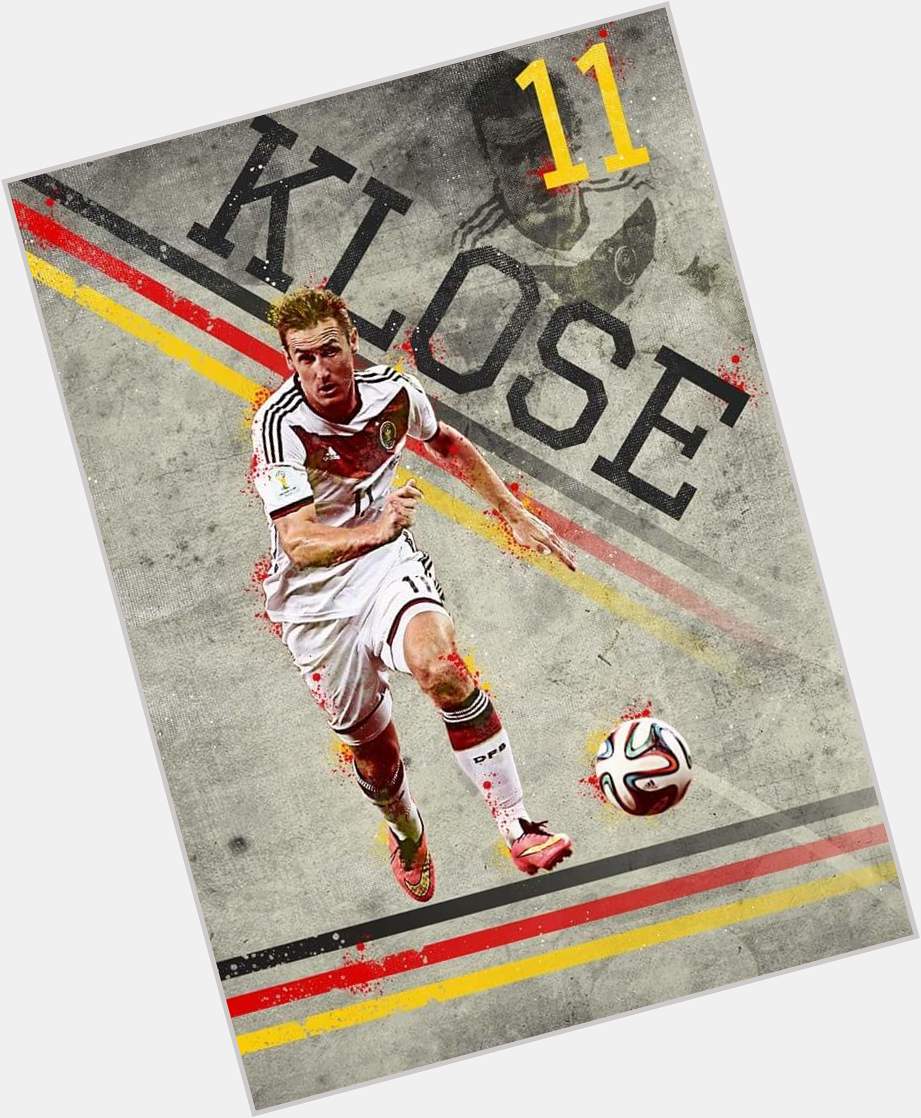 Happy Birthday to the legend Miroslav Klose 