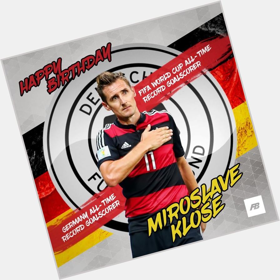 Happy 40th birthday, Miroslav Klose! He sure holds some decent records... 