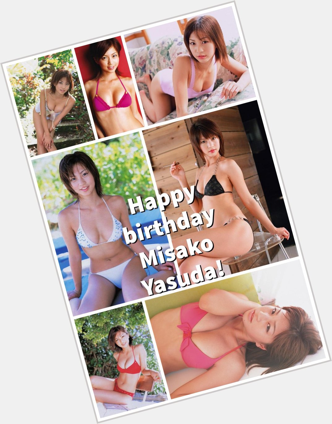                                            Happy 41st birthday Misako Yasuda!       