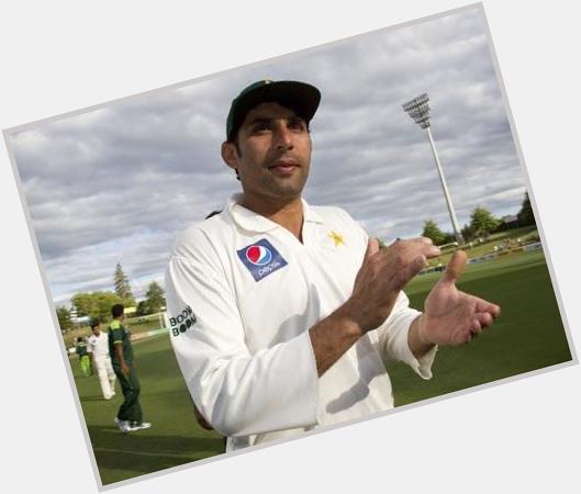 Happy Birthday to the fastest 100 scorer in International Test Cricket, Misbah ul Haq.  