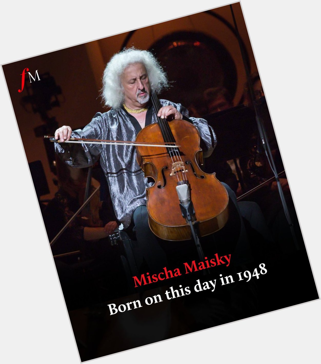 A very happy 75th birthday to star cellist and much-loved musician Mischa Maisky! 