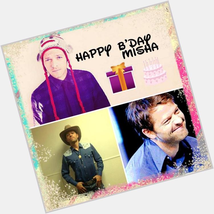 HAPPY BIRTHDAY MISHA COLLINS!!! This is my small gift to you... I edited by myself.

Donnah  