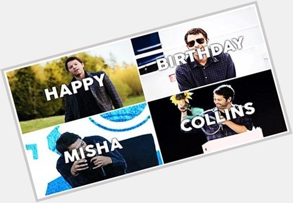 Happy Birthday Misha Collins    