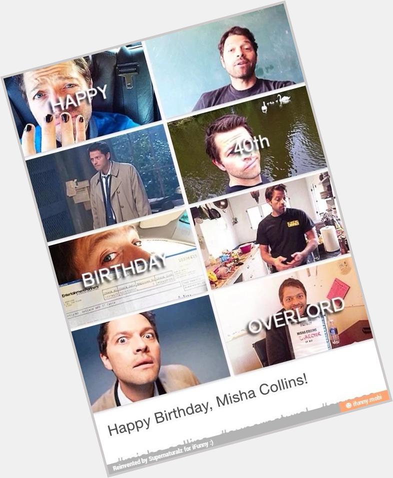 Happy Birthday, Misha Collins 