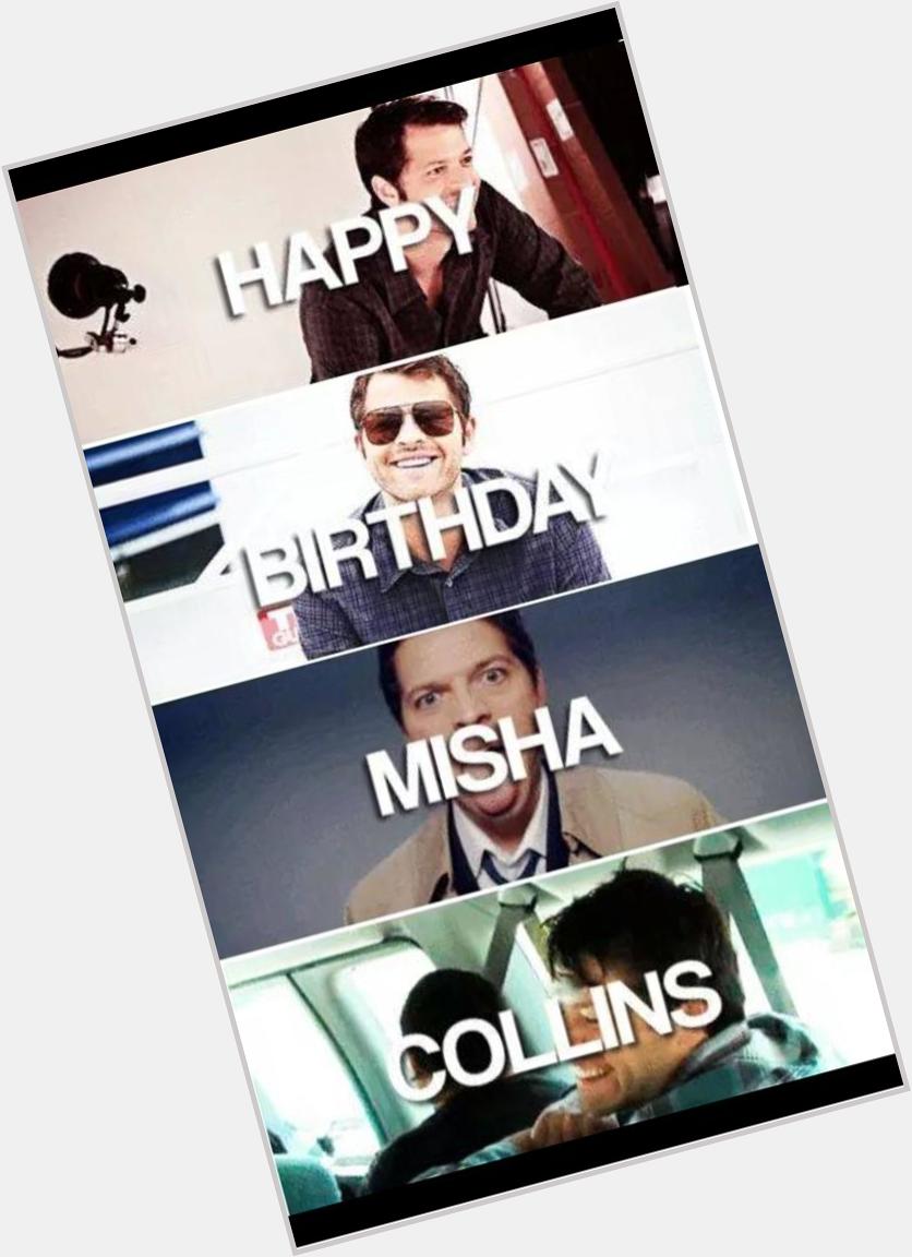 Happy birthday Misha Collins  