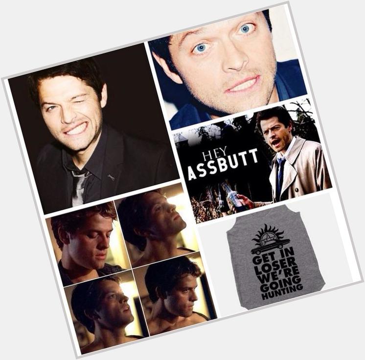 HAPPY BIRTHDAY TO THE TALENTED,CUTE, FUNNY, AND EVERYONES FAVORITE ANGEL, MISHA COLLINS!!        