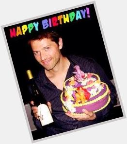  Happy Birthday, Virginia! Enjoy this picture of Misha Collins with a My Little Pony cake 