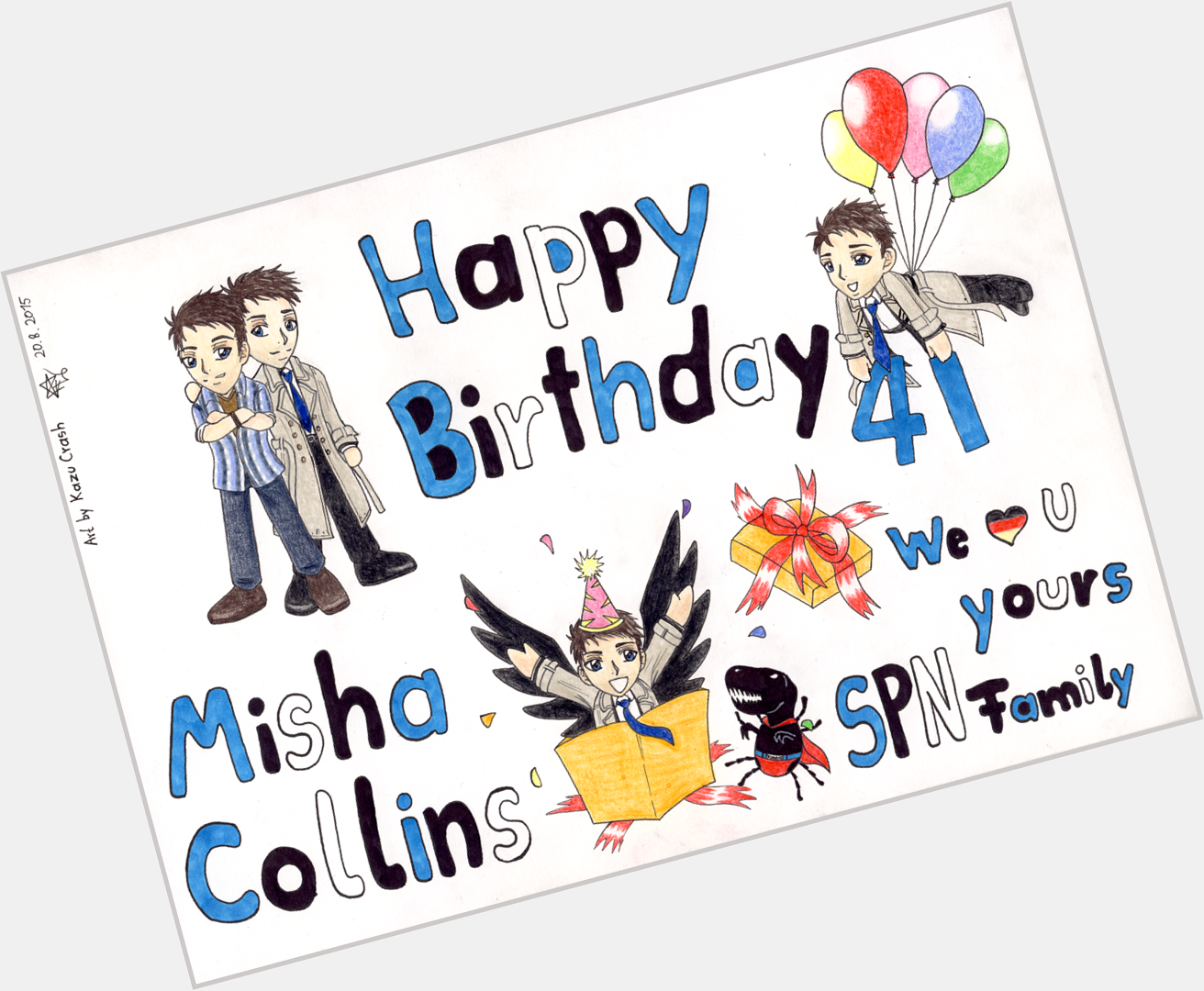 Happy Birthday to our favourite angel Misha Collins <3 