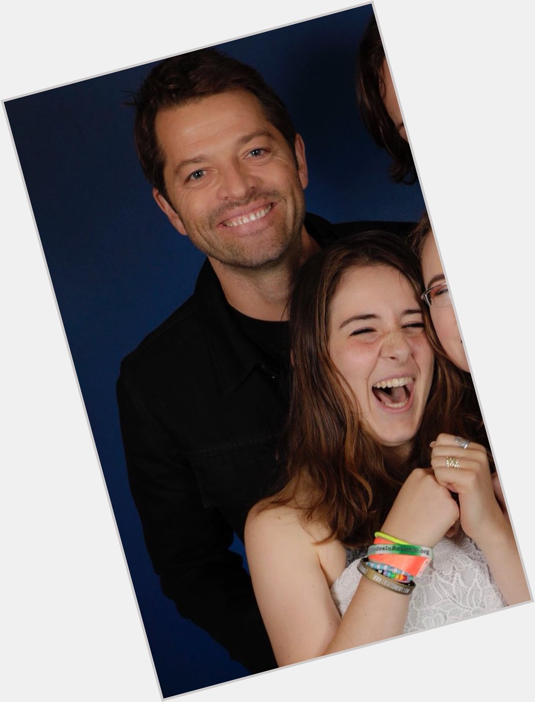 Happy birthday to THEEEE Misha Collins!! Live it up today, you old fart!  