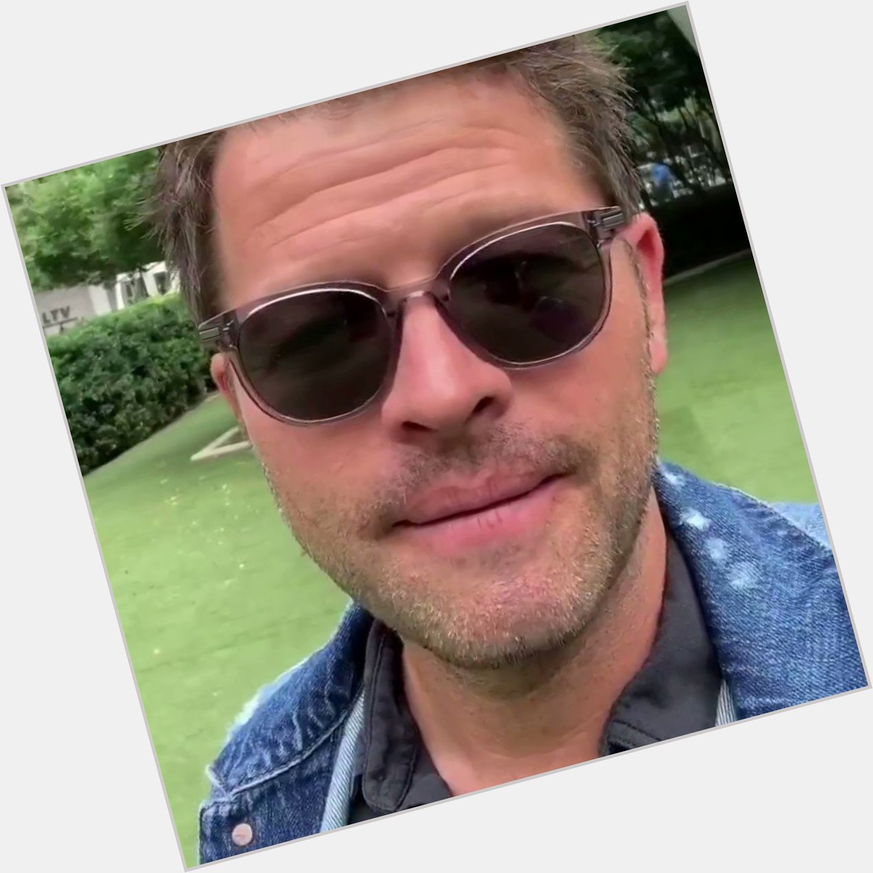 Happy birthday Misha Collins you deserves all the whole world   