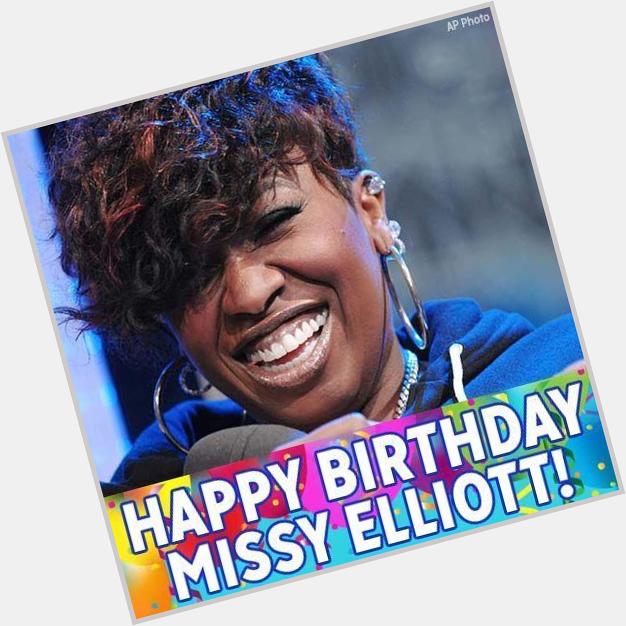 Happy birthday to hip-hop star Missy Elliot! 