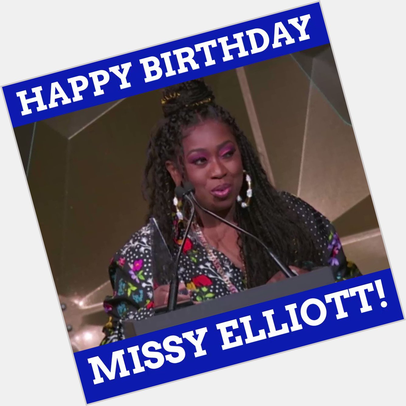 Happy Birthday, Missy Elliott! 